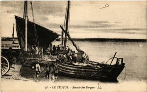 CPA Le CROTOY - Rentrée des Barques (514701)