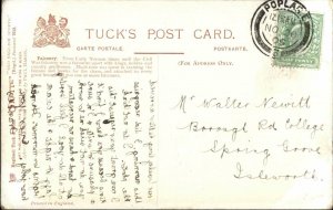 TUCK Old English Sports Falconry 1906 Used Postcard