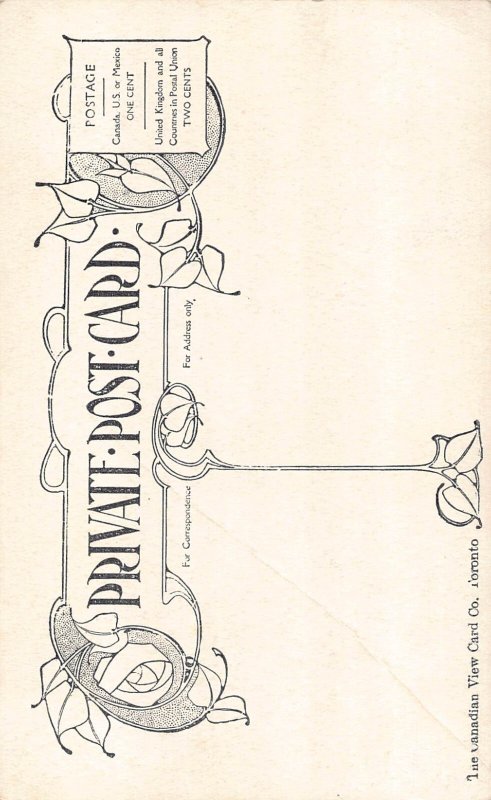 Canada Niagara Falls From Prospect Point vintage postcard B994