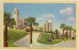 Linen View of Spohn Park Corpus Christi Texas TX