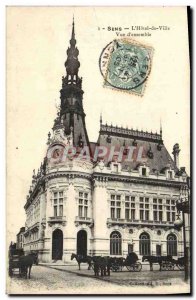 Old Postcard Sens L & # 39Hotel City View d & # 39ensemble