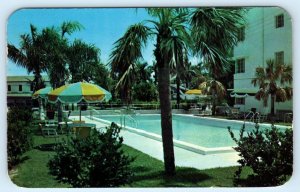 FORT LAUDERDALE, Florida FL ~ Roadside HOTEL CORAL SANDS 1952 Postcard