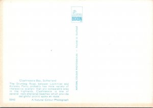 Scotland Postcard - Clashnessie Bay, Sutherland   SW15929
