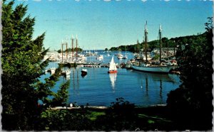 Maine Camden Harbor 1975