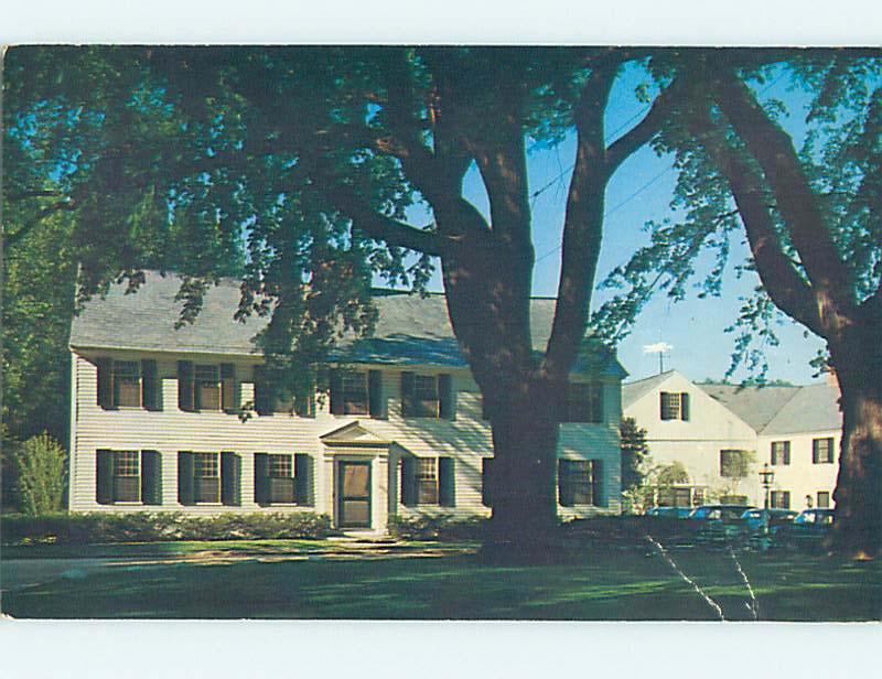 Bent Pre-1980 INN SCENE Sturbridge Massachusetts MA hs9022