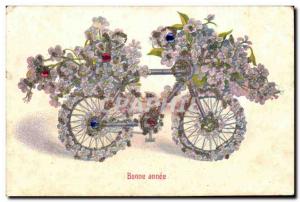 Old Postcard Fancy Good years (velo bicycle)