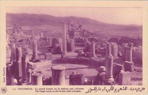 Morocco Volubilis Large Basin or House With Columns 1920s-30s