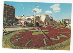 Italy Pescara Flower Clock Abruzzo Vintage P Marzari 4X6 Postcard