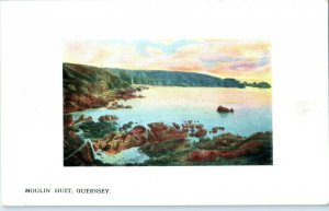 Moulin Huet Guernsey Channel Islands Postcard