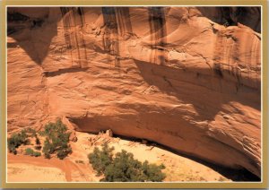 Postcard AZ Canyon De Chelly - Antelope House Ruin