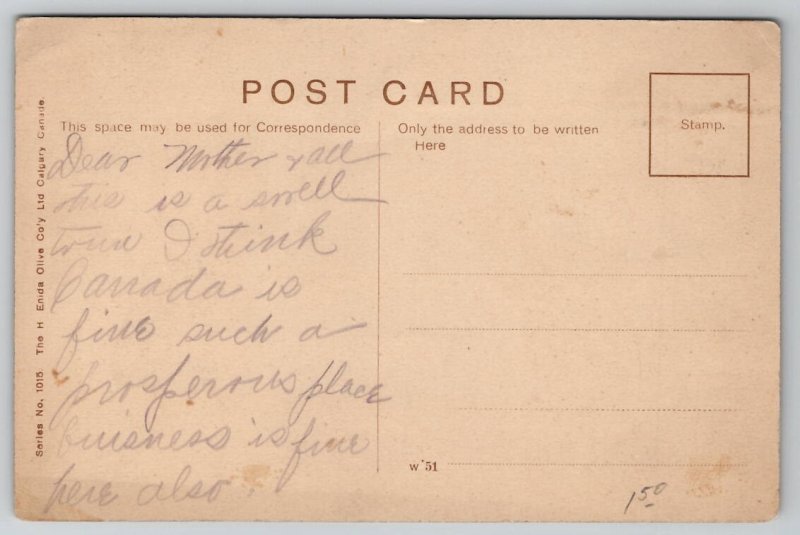 High Level Bridge Edmonton Alberta Canada Postcard L31