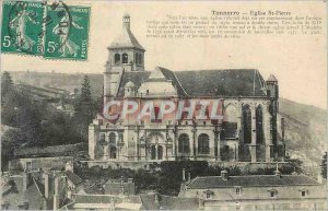 Postcard Old Thunder Church St Pierre