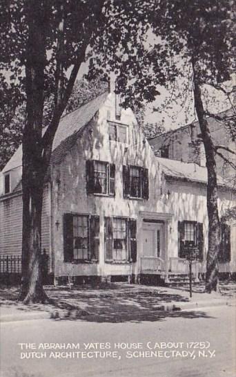 New York Schenectady The Abraham Yates House Dutch Architecture Artvue