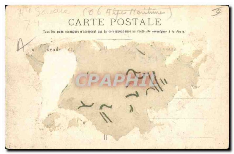 Postcard Old Bridge Caille