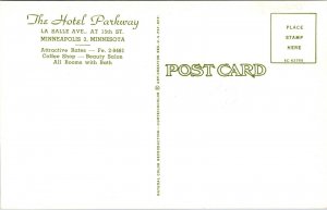 Postcard The Hotel Parkway in Minneapolis, Minnesota~135118