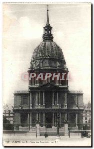 Old Postcard Paris Le Dome des Invalides
