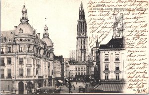 Belgium Anvers La Nouvelle Maison Hanseatique Cathedrale Antwerp Postcard 04.35