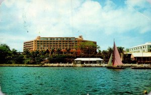 Bermuda Hamilton The Bermudiana Hotel Overlooking Hamilton Harbour 1961