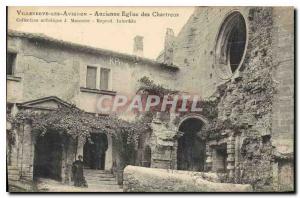 Old Postcard Villeneuve Avignon Ancient Church of the Carthusians