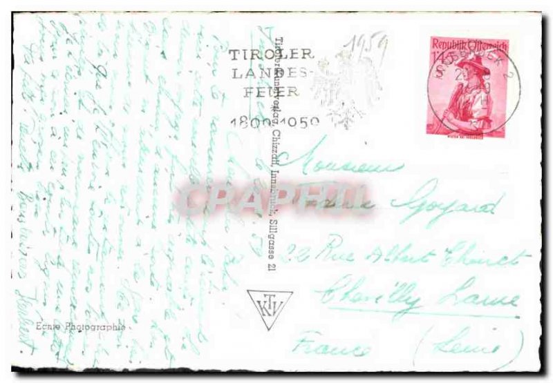 Old Postcard Innsbruck Berg Isel Andreas Hofer Denkmal Eagle