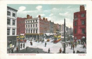 Postcard Market Street Manchester UK