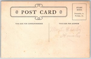 Columbus Ohio c1910 Postcard First Congregational Church