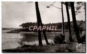 Hossegor - Le Bout du Lac - Capbreton near Sea - Old Postcard