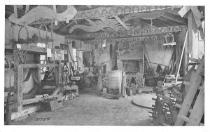 Interior of Blacksmith Shop Monroe, New York  