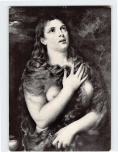 Postcard The Magdalen By Tiziano, Galleria Pitti, Florence, Italy