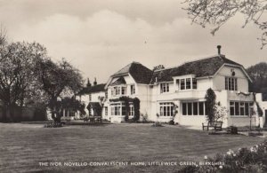 Ivor Novello Convalescent Home Littlewick Green Berkshire Real Photo Postcard
