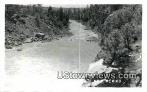 Real Photo - Chama River El Vado in Chama, New Mexico