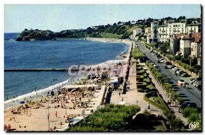 Modern Postcard St Jean De Luz The Beach Towards Pointe Ste Barbe