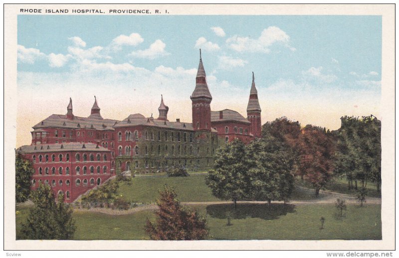 PROVIDENCE, Rhode Island, 1900-1910´s; Rhode Island Hospital