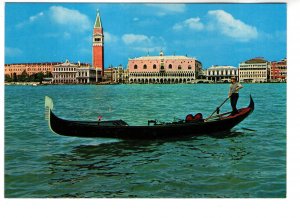 View from a Gondola, Clock Tower, Venezia Venice, Italy