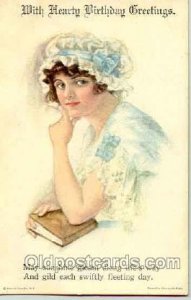 Artist Alice Luella Fidler (USA)American Girl No. 38 Artist Signed Postcard