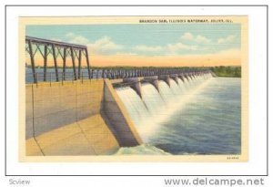 Brandon Dam, Illinois Waterway, Joliet, Illinois, PU-1953