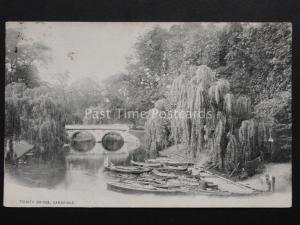 Cambridge: Trinity Bridge c1903 showing Punt Station