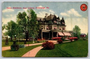 East Liberty Pittsburgh PA~Heinz Mansion Penn Avenue~Razed 1970~Big Ketchup~1910