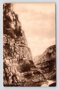 Cheddar High Rock Antique Postcard UNP Frith Series Unused DB 