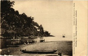 PC CPA Westkust Sumatra PADANG rivier Monding INDONESIA (a16578)