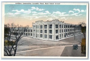 c1920's Artillery Ammunition Assembly Plant Rock Island Arsenal IL Postcard