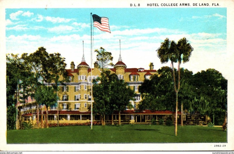 Florida Deland Hotel College Arms  Curteich