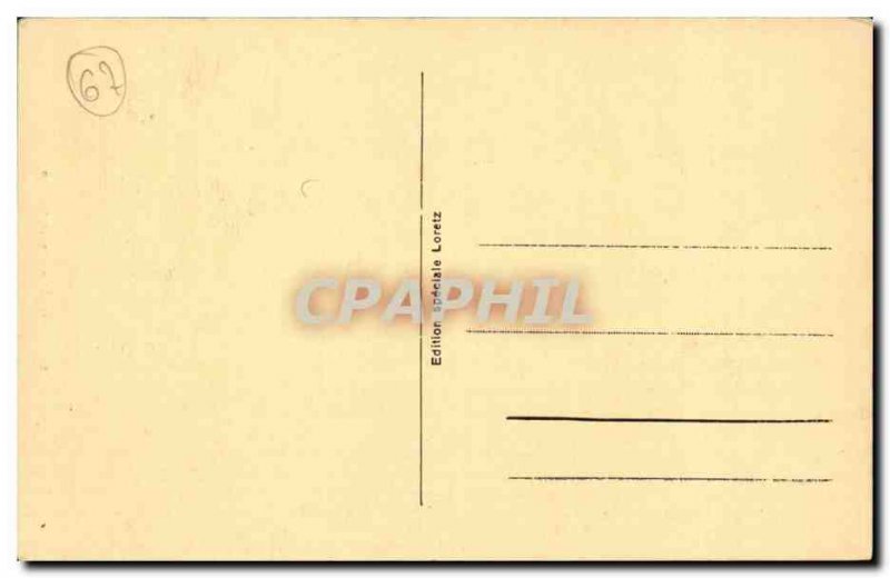 Obernai Old Postcard Old House