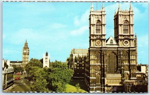 M-58319 West Towers of Abbey Westminster Abbey London England