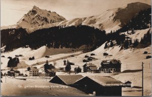 Austria Gargellen Montafon Vorarlberg Vintage RPPC C175