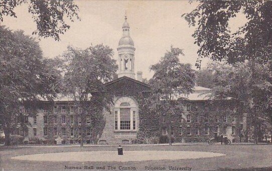 Nassau Hall And The Cannon Princeton University Princeton New Jersey