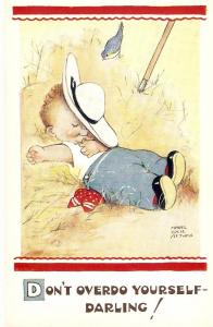 \Dont overdo yourself, Darling!\ Genuine Attwell PC # 5053