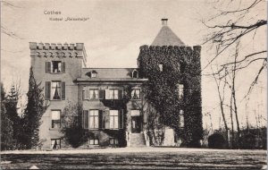 Netherlands Cothen Kasteel Rhijnestein Vintage Postcard C080