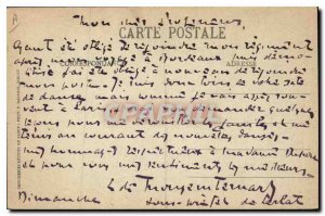 Old Postcard Sarlat Under Prefecture