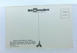 Orlando Florida FL Walt Disney World Admiral Joe Fowler Steamship Postcard 